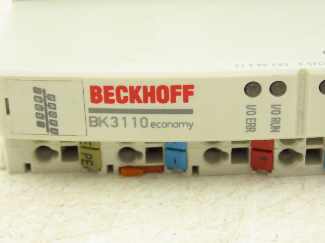 Beckhoff BK3110 Profibus Bus Coupler 24VDC