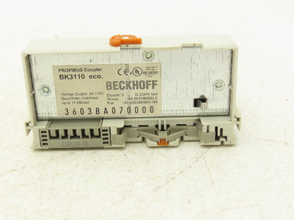 Beckhoff BK3110 Profibus Bus Coupler 24VDC