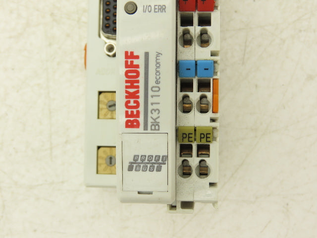 Beckhoff BK3110 Profibus Bus Coupler 24VDC