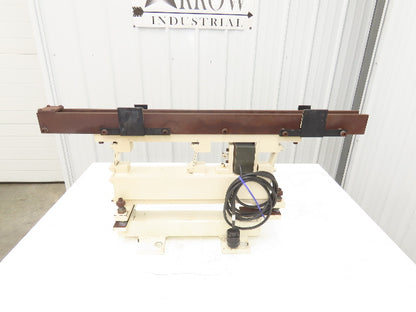 Hoosier Vibratory Linear Parts Feeder 35-1/4" Long 120V 1-1/4" W