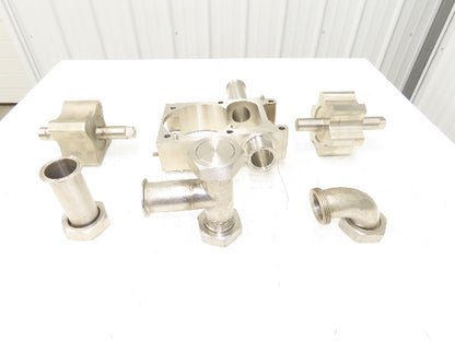 APV Crepaco S-410 2" Sanitary Rotary Lobe Pump Internal Housing & Rotors Parts