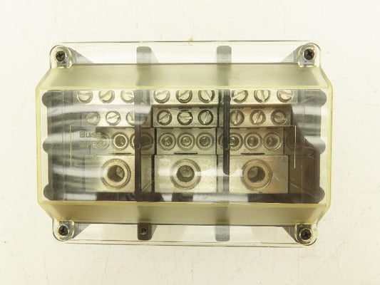 Buss Bussman 16371-3 3-Pole Power Distribution Block 600VAC 600VDC 310A