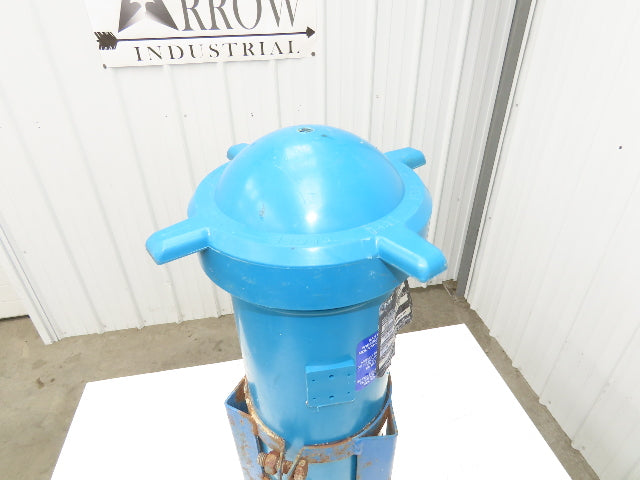 FSI X-100 Plastic Polypropylene Basket Strainer X01 #1 Bag Filter 2"NPT 100psi
