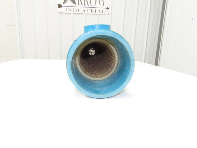 FSI X-100 Plastic Polypropylene Basket Strainer X01 #1 Bag Filter 2"NPT *Read*