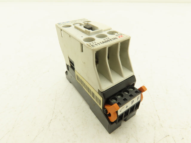 Eaton E111A09X3N Motor Starter Contactor 600V 9A 3 Pole 30 HP 24VDC Coil