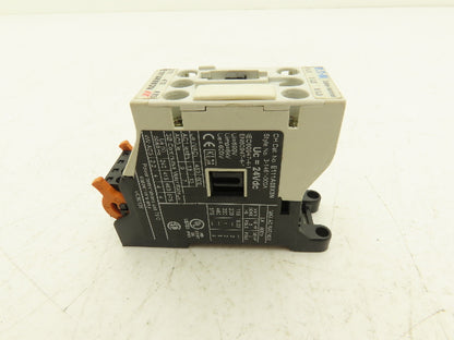 Eaton E111A09X3N Motor Starter Contactor 600V 9A 3 Pole 30 HP 24VDC Coil