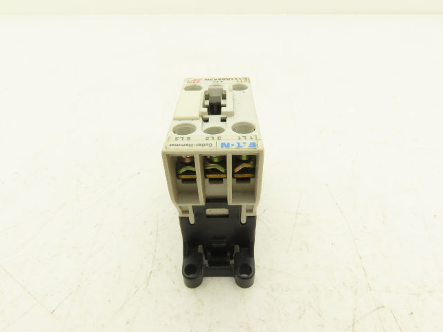 Eaton E111A09X3N Motor Starter Contactor 600V 9A 3 Pole 30 HP 24VDC Coil
