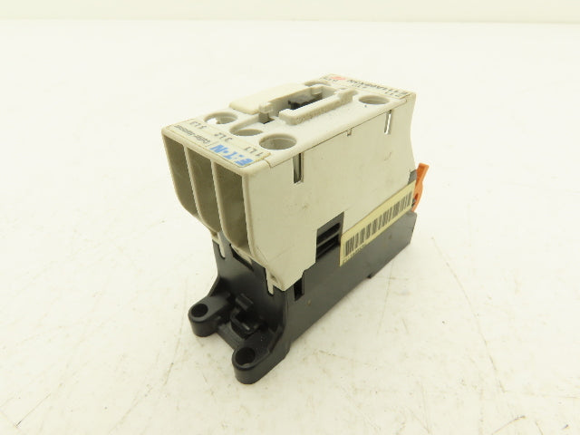 Eaton E111A09X3N Motor Starter Contactor 600V 9A 3 Pole 30 HP 24VDC Coil