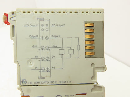 Beckhoff KL2022 2-Channel Relay Output Bus Terminal 230VAC/30VDC 2A Lot Of 9
