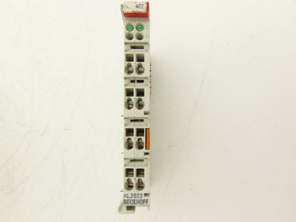 Beckhoff KL2022 2-Channel Relay Output Bus Terminal 230VAC/30VDC 2A Lot Of 9