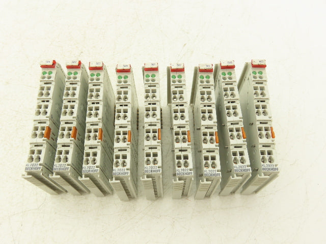 Beckhoff KL2022 2-Channel Relay Output Bus Terminal 230VAC/30VDC 2A Lot Of 9