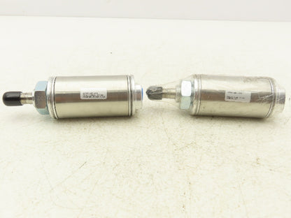 Parker 1.50NSR01.00 Pneumatic Cylinder 1.5" Bore 1" Stroke Brands Vary Lot of 2