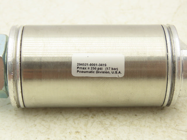 Parker 1.50NSR01.00 Pneumatic Cylinder 1.5" Bore 1" Stroke Brands Vary Lot of 2