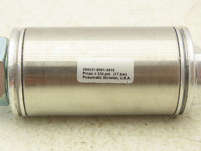 Parker 1.50NSR01.00 Pneumatic Cylinder 1.5" Bore 1" Stroke Brands Vary Lot of 2