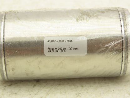 Parker 1.50NSR01.00 Pneumatic Cylinder 1.5" Bore 1" Stroke Brands Vary Lot of 2