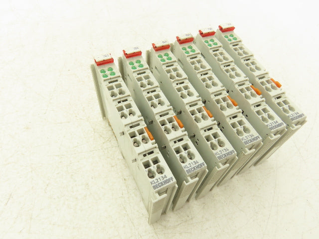 Beckhoff KL2134 2-Channel Relay Output Bus Terminal 24VDC 0.5A Lot Of 6