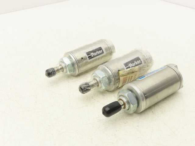Parker 1.50NSR01.00 Pneumatic Cylinder 1.5" Bore 1" Stroke Brands Vary Lot of 3