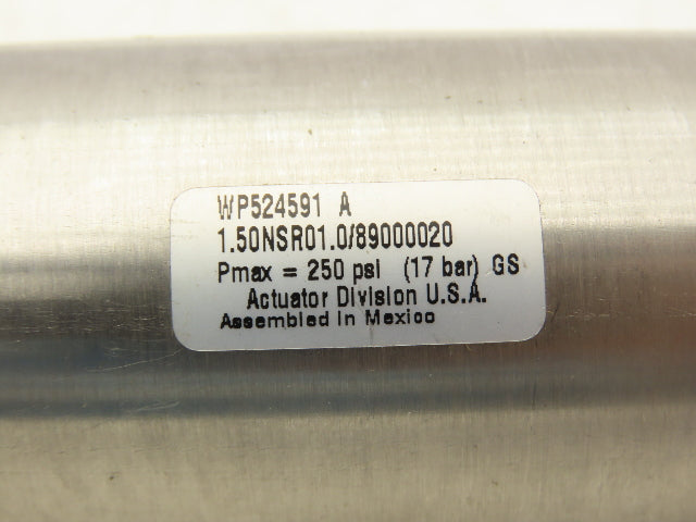 Parker 1.50NSR01.00 Pneumatic Cylinder 1.5" Bore 1" Stroke Brands Vary Lot of 3