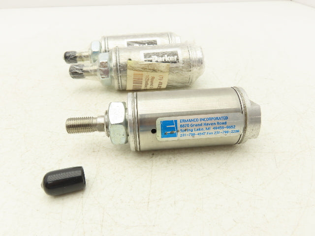 Parker 1.50NSR01.00 Pneumatic Cylinder 1.5" Bore 1" Stroke Brands Vary Lot of 3