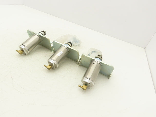 Ermanco 89000020 Pneumatic Cylinder 1-1/2" Bore x 1" Stroke Brands Vary Lot of 3