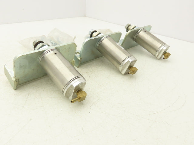 Ermanco 89000020 Pneumatic Cylinder 1-1/2" Bore x 1" Stroke Brands Vary Lot of 3