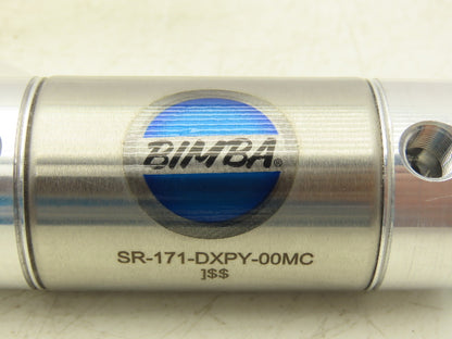 Bimba SR-171-DXPY-00MC Pneumatic Cylinder 1.5" Bore x 1.5" Stroke Double Acting