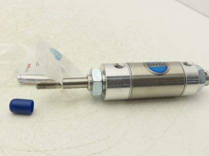 Bimba SR-171-DXPY-00MC Pneumatic Cylinder 1.5" Bore x 1.5" Stroke Double Acting