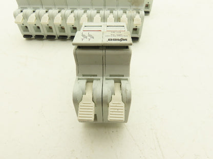WAGO 811-421 Two Pole Fuse Holder for CC Fuses 30A 600VAC Lot of 12