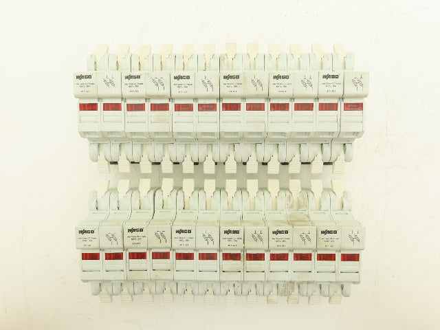 WAGO 811-421 Two Pole Fuse Holder for CC Fuses 30A 600VAC Lot of 12