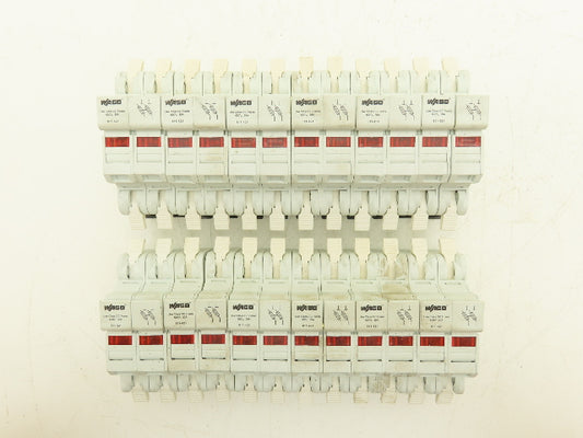 WAGO 811-421 Two Pole Fuse Holder for CC Fuses 30A 600VAC Lot of 12