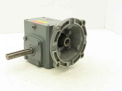 Boston Gear F7155SB5GT2 Worm Gearbox 5:1 Ratio Reducer 350 RPM 1.7Hp LH 56C