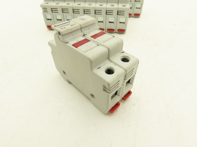 Bussmann CHCC2DI CHCC Modular Fuse Holder 30A 600V 2 Pole w/Indicator Lot of 10
