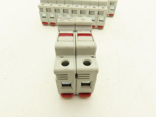 Bussmann CHCC2DI CHCC Modular Fuse Holder 30A 600V 2 Pole w/Indicator Lot of 10