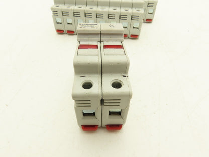 Bussmann CHCC2DI CHCC Modular Fuse Holder 30A 600V 2 Pole w/Indicator Lot of 10