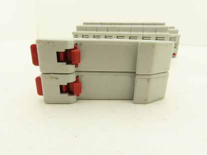Bussmann CHCC2DI CHCC Modular Fuse Holder 30A 600V 2 Pole w/Indicator Lot of 10