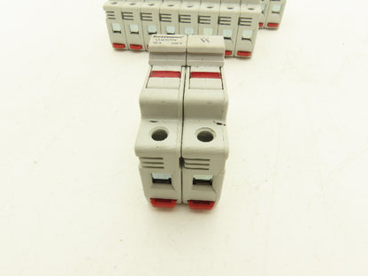 Bussmann CHCC2DI CHCC Modular Fuse Holder 30A 600V 2 Pole w/Indicator Lot of 10