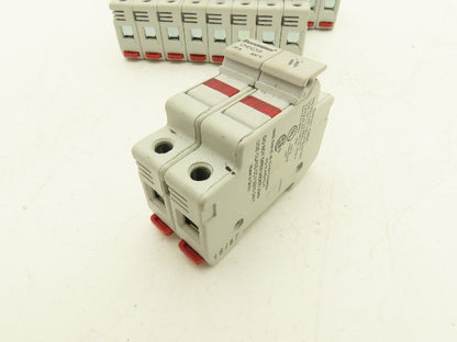 Bussmann CHCC2DI CHCC Modular Fuse Holder 30A 600V 2 Pole w/Indicator Lot of 10