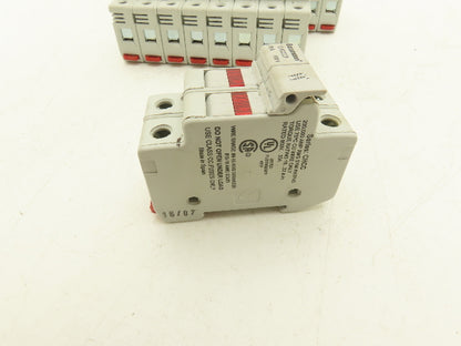 Bussmann CHCC2DI CHCC Modular Fuse Holder 30A 600V 2 Pole w/Indicator Lot of 10