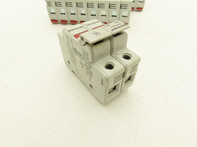 Bussmann CHCC2DI CHCC Modular Fuse Holder 30A 600V 2 Pole w/Indicator Lot of 10
