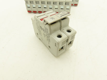 Bussmann CHCC2DI CHCC Modular Fuse Holder 30A 600V 2 Pole w/Indicator Lot of 10