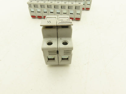 Bussmann CHCC2DI CHCC Modular Fuse Holder 30A 600V 2 Pole w/Indicator Lot of 10