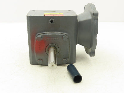 Boston Gear F7155SB5GT2 Worm Gearbox 5:1 Ratio Reducer 350 RPM 1.7Hp LH 56C