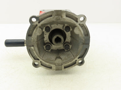 Boston Gear F7155SB5GT2 Worm Gearbox 5:1 Ratio Reducer 350 RPM 1.7Hp LH 56C