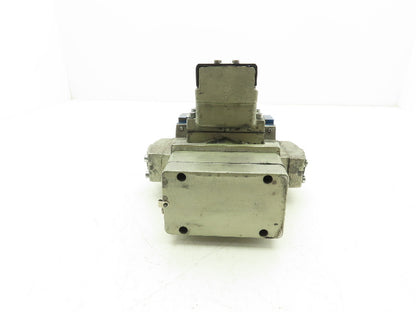 Ross Controls 3573A6152 Pneumatic Double Valve L-G Monitor 120V Solenoid 1"NPT