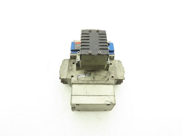 Ross Controls 3573A6152 Pneumatic Double Valve L-G Monitor 120V Solenoid 3/4"NPT