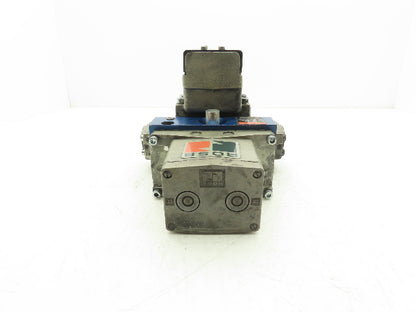 Ross Controls 3573A6152 Pneumatic Double Valve L-G Monitor 120V Solenoid 3/4"NPT