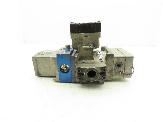 Ross Controls 3573A6152 Pneumatic Double Valve L-G Monitor 120V Solenoid 3/4"NPT