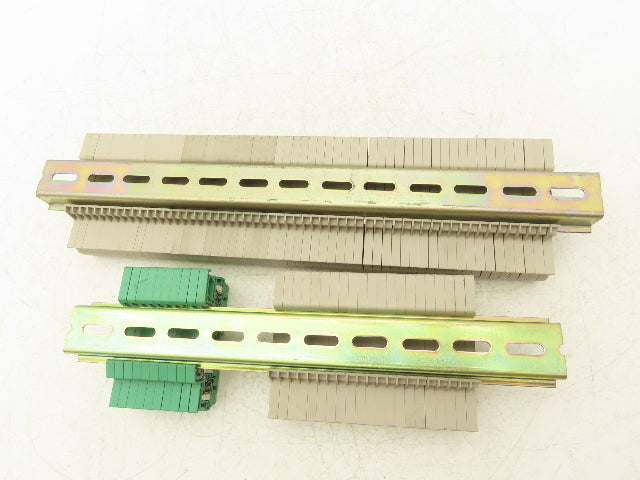 Weidmuller ZDU 2.5/4AN Terminal Block DIN Rail 2.5mm² 800V Mixed Lot of 88