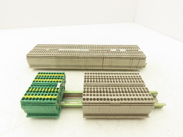 Weidmuller ZDU 2.5/4AN Terminal Block DIN Rail 2.5mm² 800V Mixed Lot of 88