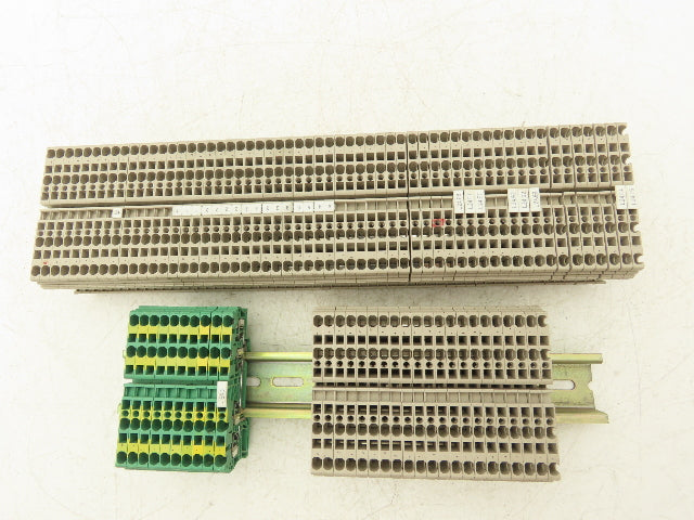 Weidmuller ZDU 2.5/4AN Terminal Block DIN Rail 2.5mm² 800V Mixed Lot of 88